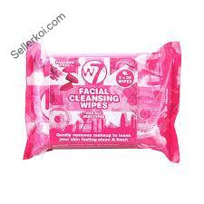 W7 Paraben Free Facial Cleansing Wipes 25pcs 250 ml